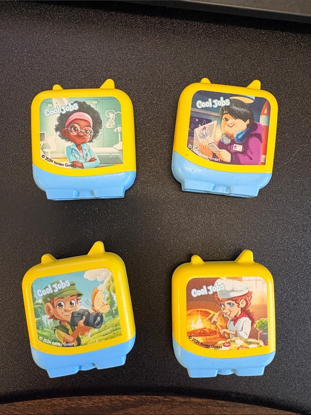 Cool Jobs Pocket Tonies - 4 Pack